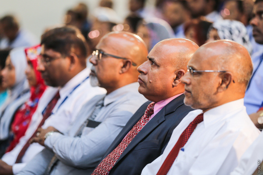 އޮގަސްޓް 12، 2018: "ތެވެލި 2018" ބައިނަލްއަގްވާމީ ރިސާޗް ކޮންފަރެންސް ފެށުން -- ސަން ފޮޓޯ/ ފަޔާޒު މޫސާ