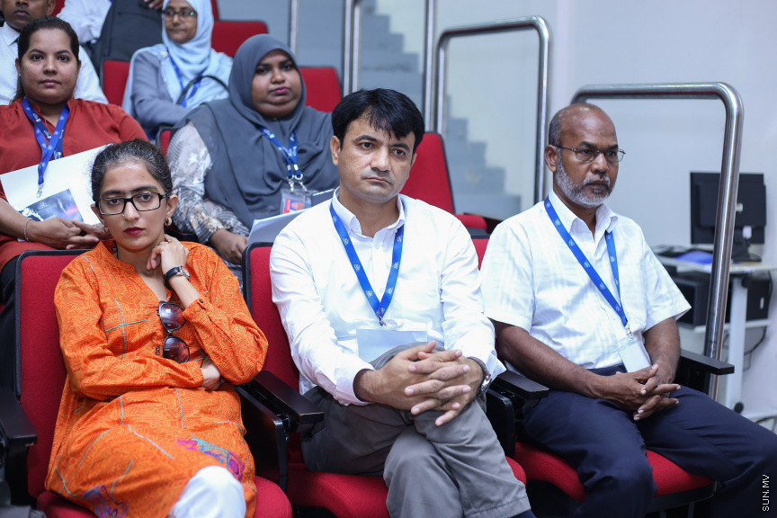 އޮގަސްޓް 12، 2018: "ތެވެލި 2018" ބައިނަލްއަގްވާމީ ރިސާޗް ކޮންފަރެންސް ފެށުން -- ސަން ފޮޓޯ/ ފަޔާޒު މޫސާ
