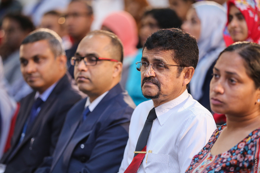 އޮގަސްޓް 12، 2018: "ތެވެލި 2018" ބައިނަލްއަގްވާމީ ރިސާޗް ކޮންފަރެންސް ފެށުން -- ސަން ފޮޓޯ/ ފަޔާޒު މޫސާ