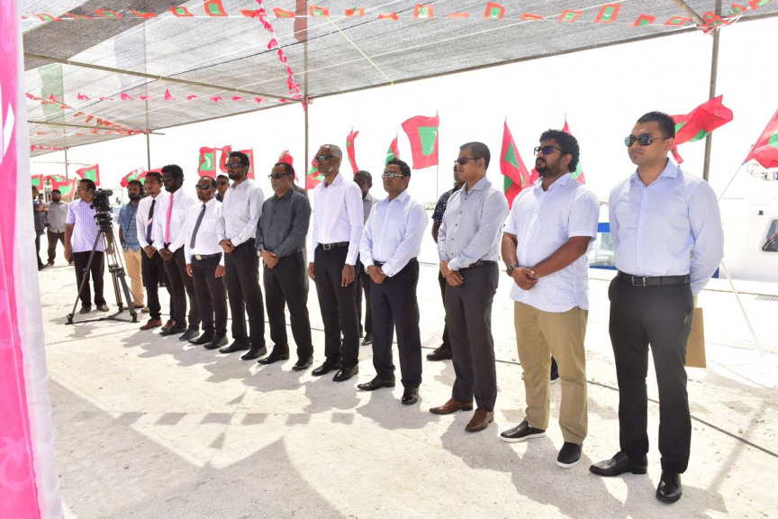 ރައީސް ނޮޅިވަރަންފަރު ބަނދަރު ހުޅުވައި   ދެއްވުން