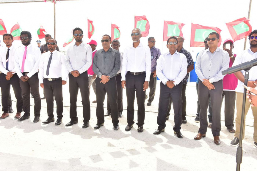 ރައީސް ނޮޅިވަރަންފަރު ބަނދަރު ހުޅުވައި   ދެއްވުން