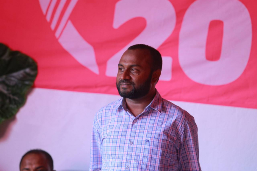 ރަަައީސުލް ޖުމްޙޫރިއްޔާގެ  ރަނިންމޭޓް ޑރ. މުޙައްމަދު ޝަހީމް ޢަލީ ސަޢީދު ލ. އަތޮޅުގައި --- ފޮޓޯ / ޕީޕީއެމް