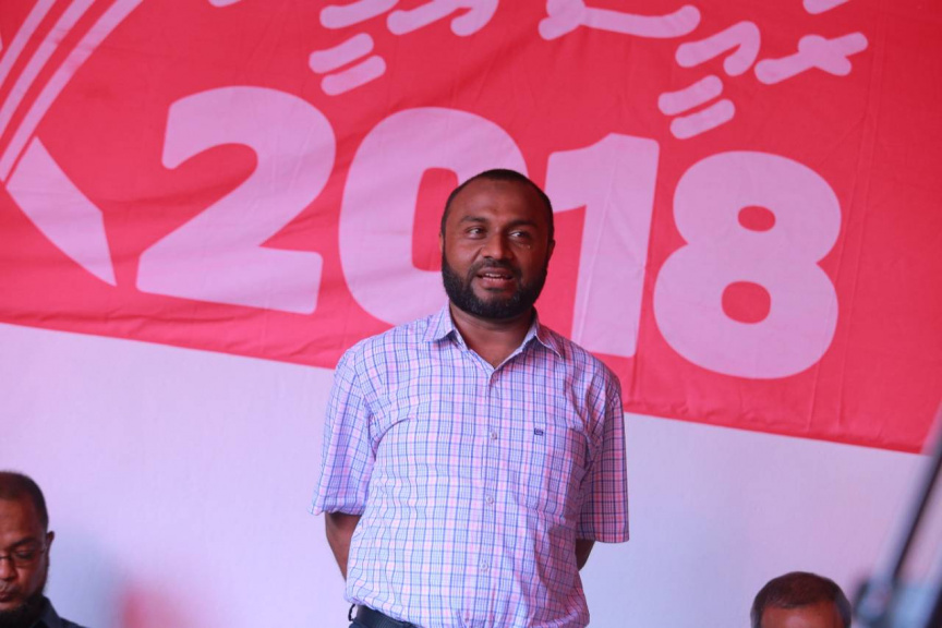 ރަަައީސުލް ޖުމްޙޫރިއްޔާގެ  ރަނިންމޭޓް ޑރ. މުޙައްމަދު ޝަހީމް ޢަލީ ސަޢީދު ލ. އަތޮޅުގައި --- ފޮޓޯ / ޕީޕީއެމް