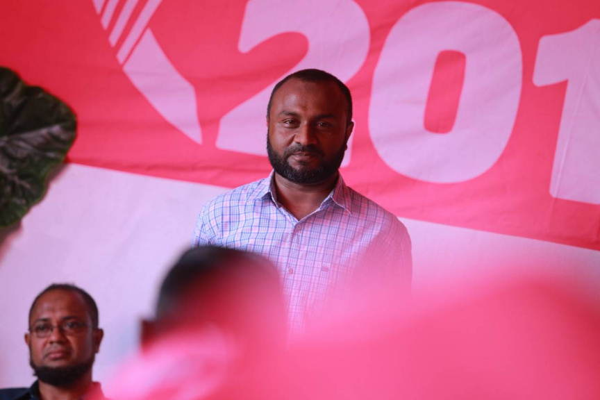 ރަަައީސުލް ޖުމްޙޫރިއްޔާގެ  ރަނިންމޭޓް ޑރ. މުޙައްމަދު ޝަހީމް ޢަލީ ސަޢީދު ލ. އަތޮޅުގައި --- ފޮޓޯ / ޕީޕީއެމް