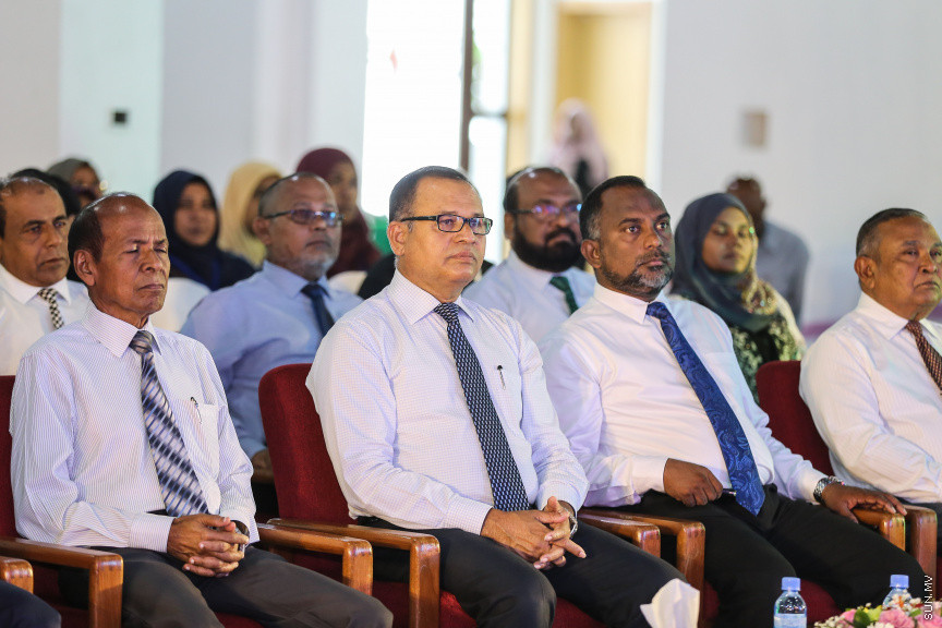 އޮގަސްޓް 28، 2018: ޔޫތު ފޯ ނޭޝަން ޓޯކް ފޯރަމް ހުޅުވުން -- ސަން ފޮޓޯ/ ފަޔާޒު މޫސާ