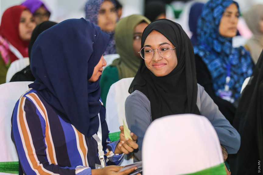 އޮގަސްޓް 28، 2018: ޔޫތު ފޯ ނޭޝަން ޓޯކް ފޯރަމް ހުޅުވުން -- ސަން ފޮޓޯ/ ފަޔާޒު މޫސާ