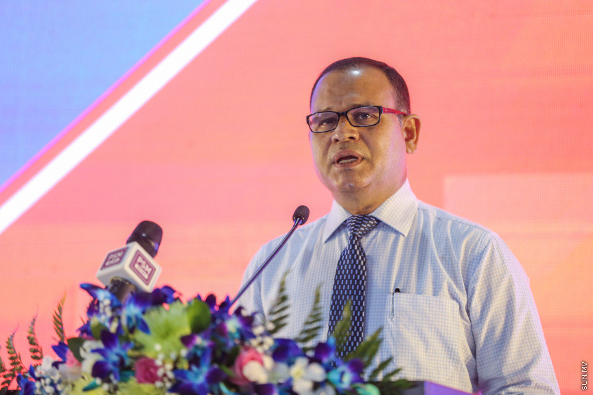 އޮގަސްޓް 28، 2018: ޔޫތު ފޯ ނޭޝަން ޓޯކް ފޯރަމް ހުޅުވުން -- ސަން ފޮޓޯ/ ފަޔާޒު މޫސާ