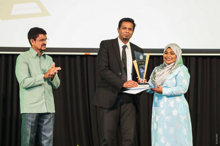 އޮކްޓޯބަރ 17، 2018: މައުލޫމާތު ހޯދައި ލިބިގަތުމުގެ ބައިނަލްއަގްވާމީ ދުވަސް ފާހަގަކުރުމުގެ ގޮތުން އިންފޮމޭޝަން ކޮމިޝަނަރުގެ އޮފީހުން ބޭއްވި ޖަލްސާގެ ތެރެއިން -- ސަން ފޮޓޯ/ ފަޔާޒު މޫސާ