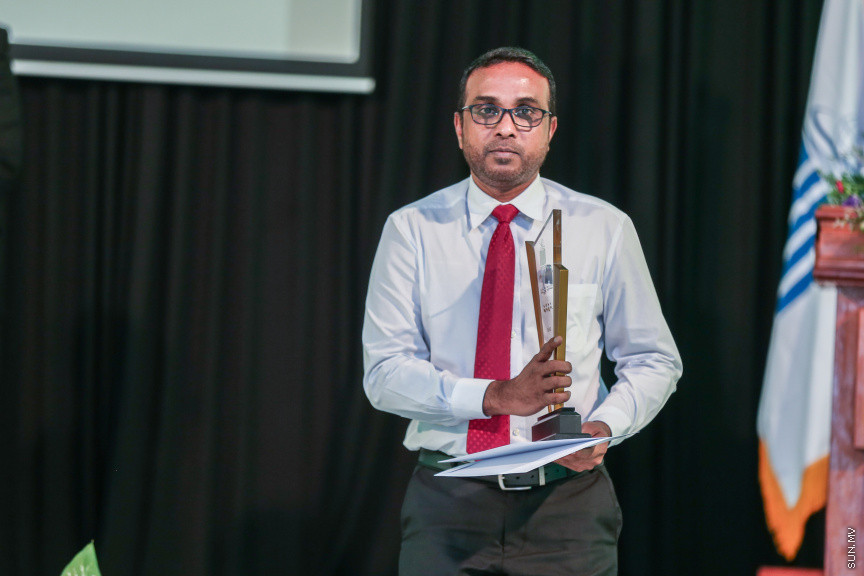 އޮކްޓޯބަރ 17، 2018: މައުލޫމާތު ހޯދައި ލިބިގަތުމުގެ ބައިނަލްއަގްވާމީ ދުވަސް ފާހަގަކުރުމުގެ ގޮތުން އިންފޮމޭޝަން ކޮމިޝަނަރުގެ އޮފީހުން ބޭއްވި ޖަލްސާގެ ތެރެއިން -- ސަން ފޮޓޯ/ ފަޔާޒު މޫސާ