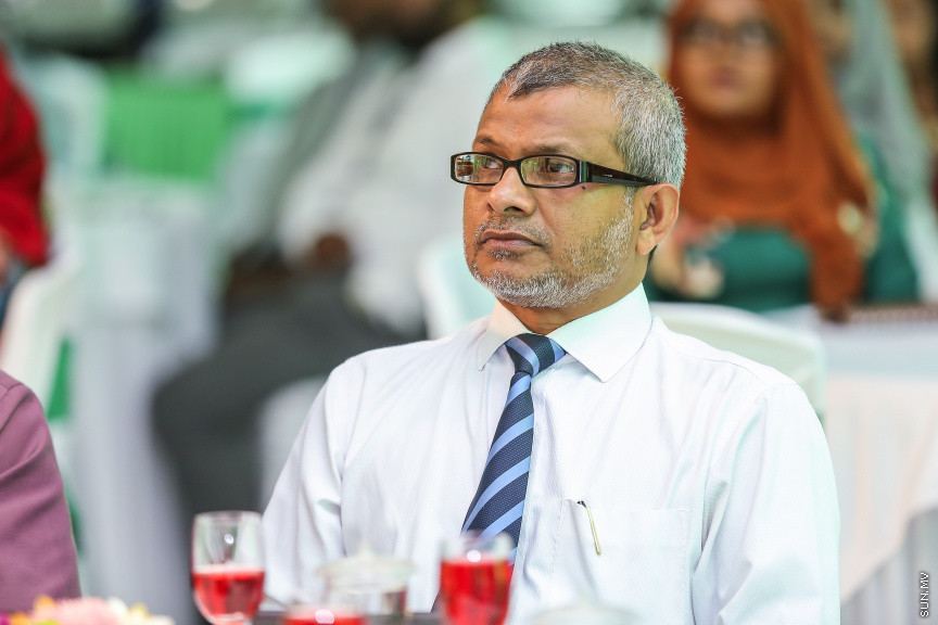 އޮކްޓޯބަރ 17، 2018: މައުލޫމާތު ހޯދައި ލިބިގަތުމުގެ ބައިނަލްއަގްވާމީ ދުވަސް ފާހަގަކުރުމުގެ ގޮތުން އިންފޮމޭޝަން ކޮމިޝަނަރުގެ އޮފީހުން ބޭއްވި ޖަލްސާގެ ތެރެއިން -- ސަން ފޮޓޯ/ ފަޔާޒު މޫސާ