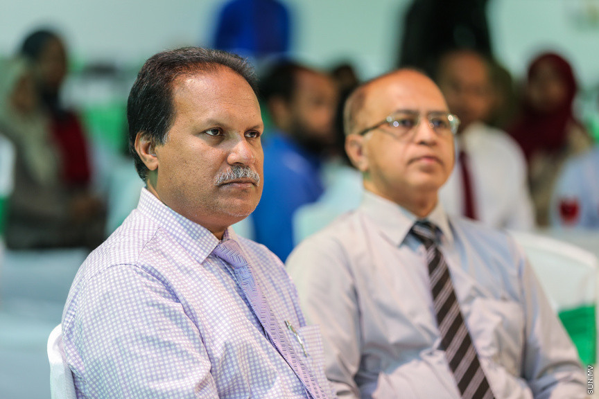 އޮކްޓޯބަރ 17، 2018: މައުލޫމާތު ހޯދައި ލިބިގަތުމުގެ ބައިނަލްއަގްވާމީ ދުވަސް ފާހަގަކުރުމުގެ ގޮތުން އިންފޮމޭޝަން ކޮމިޝަނަރުގެ އޮފީހުން ބޭއްވި ޖަލްސާގެ ތެރެއިން -- ސަން ފޮޓޯ/ ފަޔާޒު މޫސާ