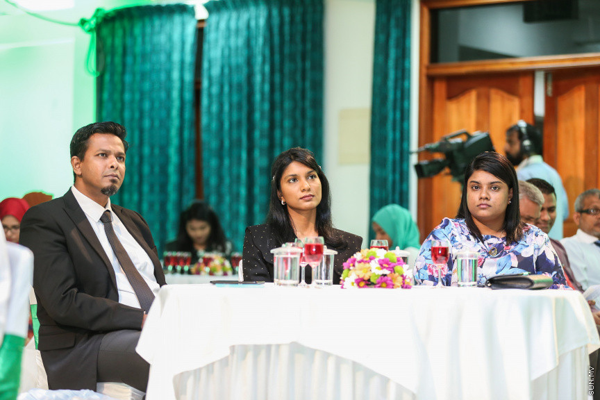 އޮކްޓޯބަރ 17، 2018: މައުލޫމާތު ހޯދައި ލިބިގަތުމުގެ ބައިނަލްއަގްވާމީ ދުވަސް ފާހަގަކުރުމުގެ ގޮތުން އިންފޮމޭޝަން ކޮމިޝަނަރުގެ އޮފީހުން ބޭއްވި ޖަލްސާގެ ތެރެއިން -- ސަން ފޮޓޯ/ ފަޔާޒު މޫސާ