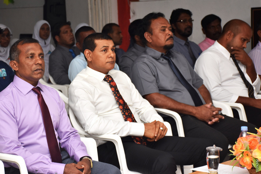 ދ. ބަނޑިދޫ ސްކޫލުގެ 2018ވަނަ އަހަރުގެ އަހަރީ އިނާމް ދިނުމުގެ ޖަލްސާގެ ތެރެއިން -- ސަން ފޮޓޯ/ މުހައްމަދު މުޒައްޔިން
