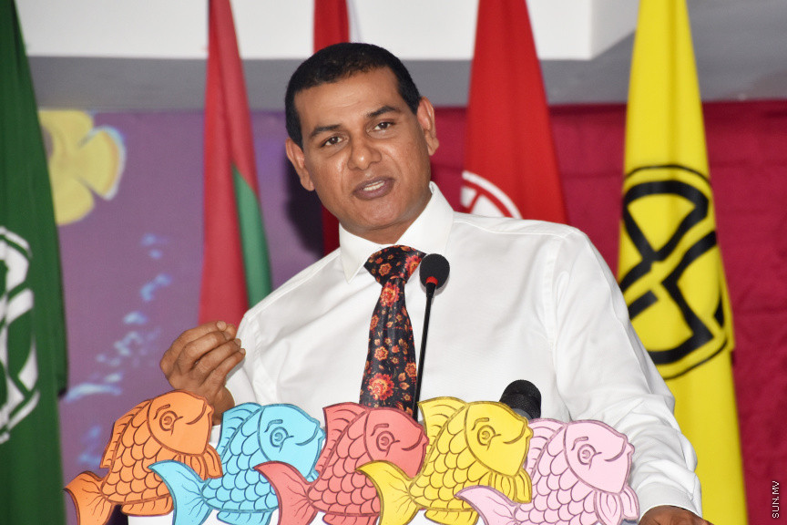 ދ. ބަނޑިދޫ ސްކޫލުގެ 2018ވަނަ އަހަރުގެ އަހަރީ އިނާމް ދިނުމުގެ ޖަލްސާގެ ތެރެއިން -- ސަން ފޮޓޯ/ މުހައްމަދު މުޒައްޔިން