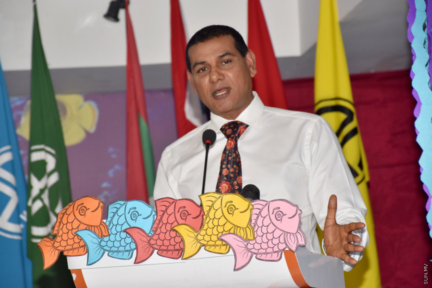 ދ. ބަނޑިދޫ ސްކޫލުގެ 2018ވަނަ އަހަރުގެ އަހަރީ އިނާމް ދިނުމުގެ ޖަލްސާގެ ތެރެއިން -- ސަން ފޮޓޯ/ މުހައްމަދު މުޒައްޔިން