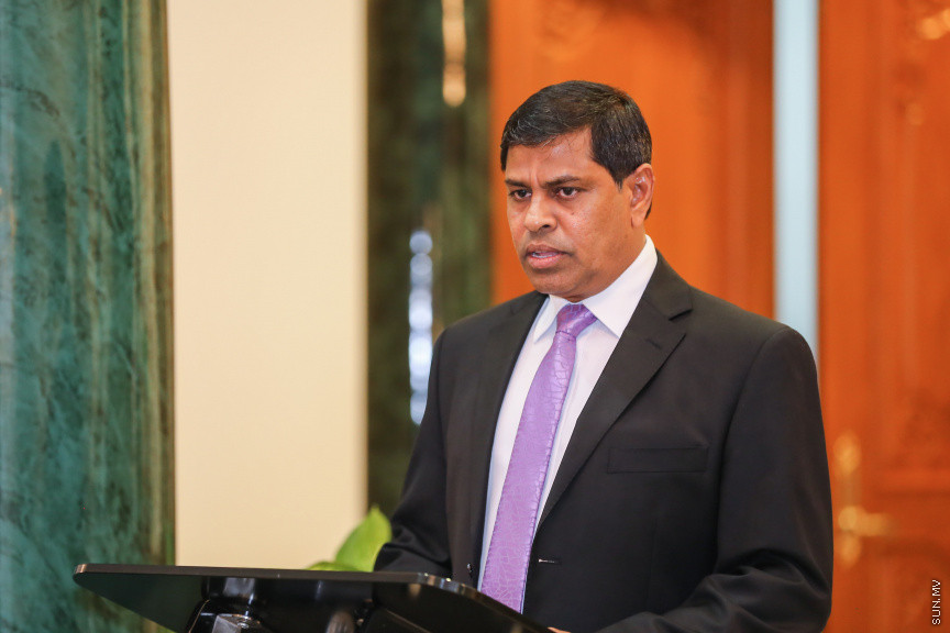 އޮކްޓޯބަރ 29، 2018:  15 ރަށުގެ މެޖިސްޓްރޭޓް ކޯޓުތަކަށް 15 މެޖިސްޓްރޭޓަކު އައްޔަން ކުރައްވައި އެ ބޭފުޅުން މަގާމުގެ ހުވާ ކުރައްވުމަށް ސުޕްރީމް ކޯޓްގައި ބޭއްވި ރަސްމިއްޔާތުގެ ތެރެއިން     - ސަން ފޮޓޯ/ ފަޔާޒު މޫސާ