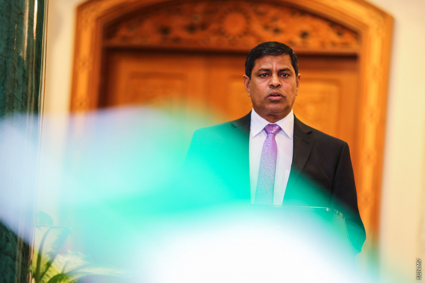 އޮކްޓޯބަރ 29، 2018:  15 ރަށުގެ މެޖިސްޓްރޭޓް ކޯޓުތަކަށް 15 މެޖިސްޓްރޭޓަކު އައްޔަން ކުރައްވައި އެ ބޭފުޅުން މަގާމުގެ ހުވާ ކުރައްވުމަށް ސުޕްރީމް ކޯޓްގައި ބޭއްވި ރަސްމިއްޔާތުގެ ތެރެއިން     - ސަން ފޮޓޯ/ ފަޔާޒު މޫސާ