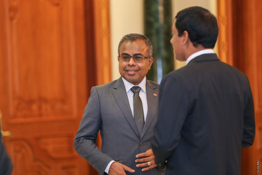 އޮކްޓޯބަރ 29، 2018:  15 ރަށުގެ މެޖިސްޓްރޭޓް ކޯޓުތަކަށް 15 މެޖިސްޓްރޭޓަކު އައްޔަން ކުރައްވައި އެ ބޭފުޅުން މަގާމުގެ ހުވާ ކުރައްވުމަށް ސުޕްރީމް ކޯޓްގައި ބޭއްވި ރަސްމިއްޔާތުގެ ތެރެއިން     - ސަން ފޮޓޯ/ ފަޔާޒު މޫސާ