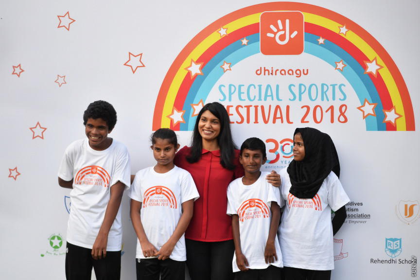 ދިރާގު ސްޕެޝަލް ސްޕޯޓްސް ފެސްޓިވަލް: 6 ނޮވެންބަރު ގައި ދިރާގުން  ކުރިޔަށް ގެންދިޔަ ހަރަކާތުގެ ތެއިން -- ސަން ފޮޓޯ/ އަޙުމަދު އަވްޝަން އިލްޔާސް