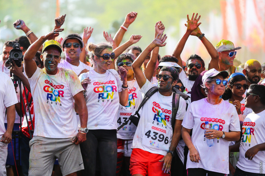 ނޮވެމްބަރ 23، 2018: އުރީދޫ ކަލާ ރަންގެ ތެރެއިން: 
މިއަހަރުގެ ދުވުމުގައި 5000އަށް ވުރެ ގިނަ މީހުން ބައިވެރިވި -- ސަން ފޮޓޯ/ ފަޔާޒު މޫސާ