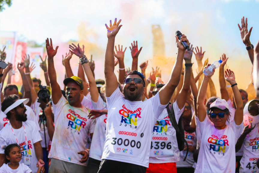 ނޮވެމްބަރ 23، 2018: އުރީދޫ ކަލާ ރަންގެ ތެރެއިން: 
މިއަހަރުގެ ދުވުމުގައި 5000އަށް ވުރެ ގިނަ މީހުން ބައިވެރިވި -- ސަން ފޮޓޯ/ ފަޔާޒު މޫސާ