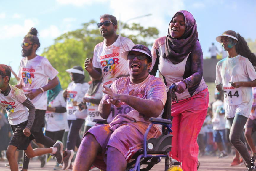ނޮވެމްބަރ 23، 2018: އުރީދޫ ކަލާ ރަންގެ ތެރެއިން: 
މިއަހަރުގެ ދުވުމުގައި 5000އަށް ވުރެ ގިނަ މީހުން ބައިވެރިވި -- ސަން ފޮޓޯ/ ފަޔާޒު މޫސާ