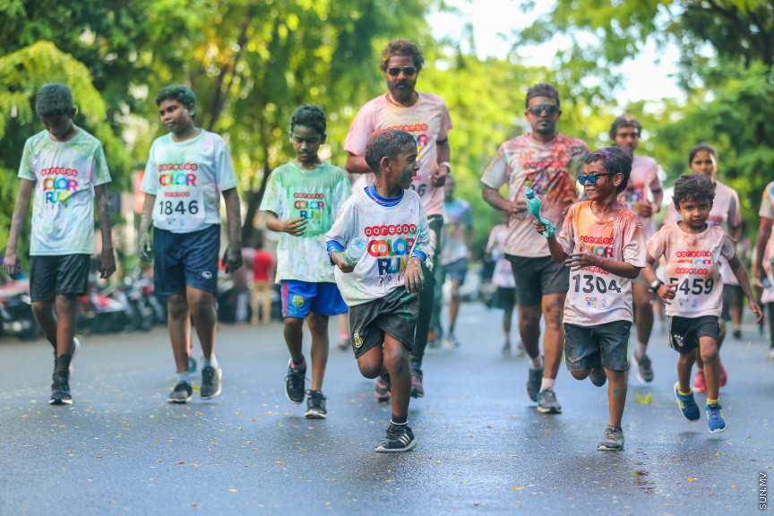ނޮވެމްބަރ 23، 2018: އުރީދޫ ކަލާ ރަންގެ ތެރެއިން: 
މިއަހަރުގެ ދުވުމުގައި 5000އަށް ވުރެ ގިނަ މީހުން ބައިވެރިވި -- ސަން ފޮޓޯ/ ފަޔާޒު މޫސާ