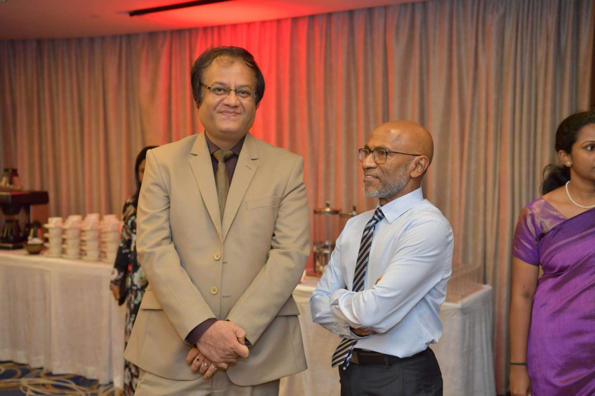 ޖަޕާނުގެ ގައުމީ ދުވަސް ފާހަގަ ކުރުމުގެ ގޮތުން ރޭ ބޭއްވި ރަސްމިތްޔާތުގެ ތެރެއިން-- ފޮޓޯ/ ރައީސް އޮފީސް