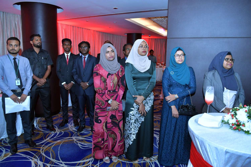 ޖަޕާނުގެ ގައުމީ ދުވަސް ފާހަގަ ކުރުމުގެ ގޮތުން ރޭ ބޭއްވި ރަސްމިތްޔާތުގެ ތެރެއިން-- ފޮޓޯ/ ރައީސް އޮފީސް