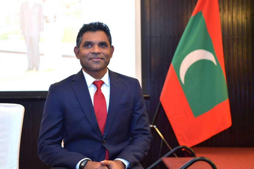 ޖަޕާނުގެ ގައުމީ ދުވަސް ފާހަގަ ކުރުމުގެ ގޮތުން ރޭ ބޭއްވި ރަސްމިތްޔާތުގެ ތެރެއިން-- ފޮޓޯ/ ރައީސް އޮފީސް