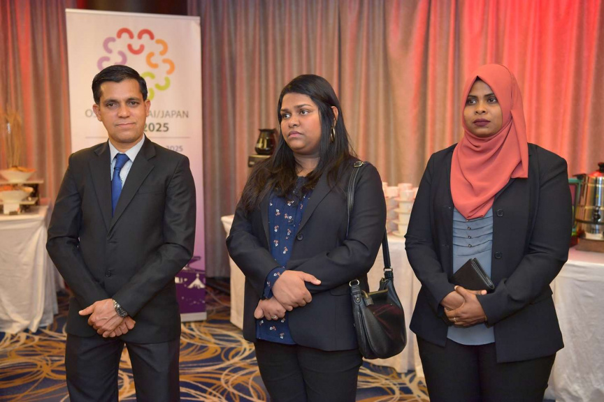 ޖަޕާނުގެ ގައުމީ ދުވަސް ފާހަގަ ކުރުމުގެ ގޮތުން ރޭ ބޭއްވި ރަސްމިތްޔާތުގެ ތެރެއިން-- ފޮޓޯ/ ރައީސް އޮފީސް