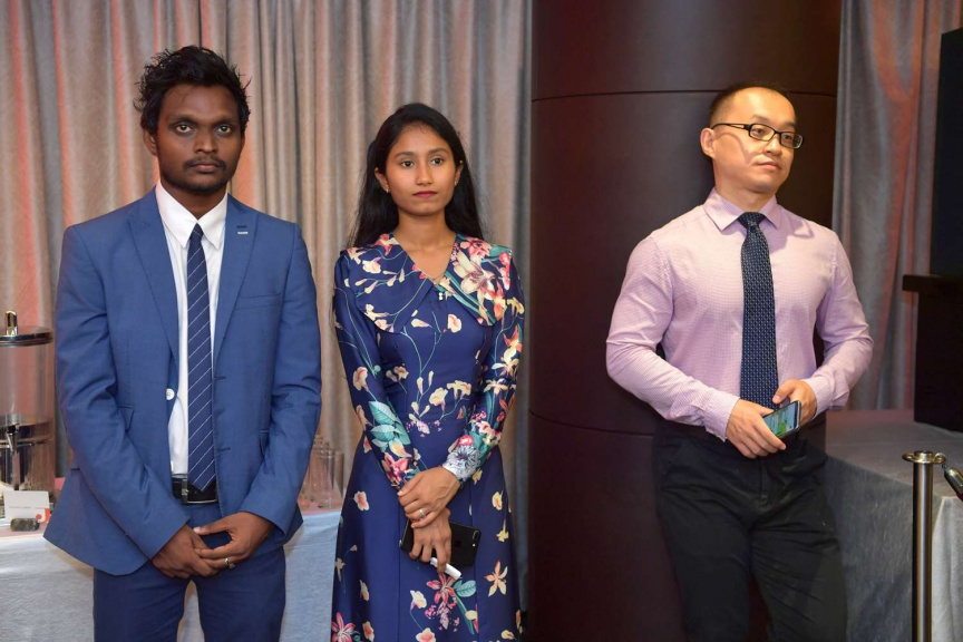 ޖަޕާނުގެ ގައުމީ ދުވަސް ފާހަގަ ކުރުމުގެ ގޮތުން ރޭ ބޭއްވި ރަސްމިތްޔާތުގެ ތެރެއިން-- ފޮޓޯ/ ރައީސް އޮފީސް