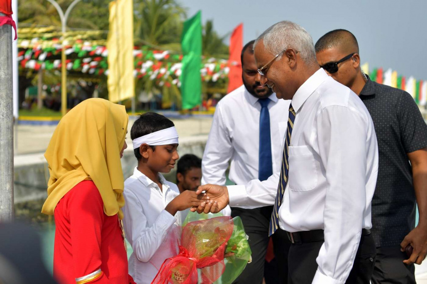 ޑިސެމްބަރ 10، 2018: ރައީސް ސޯލިހު އއ. އުކުޅަހަށް ވަޑައިގަތުނ -- ފޮޓޯ/ ރައީސް އޮފީސް