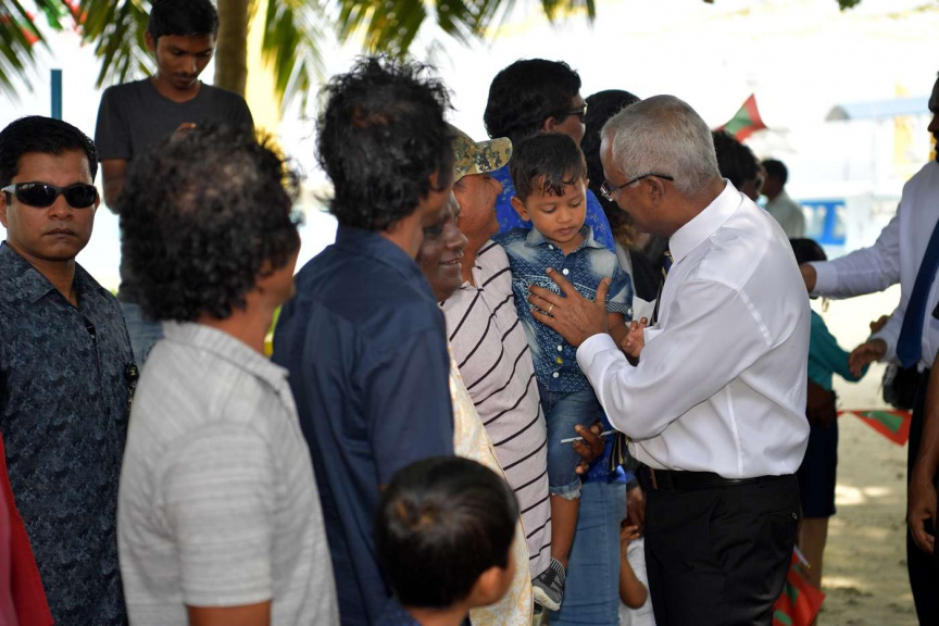 ޑިސެމްބަރ 10، 2018: ރައީސް ސޯލިހު އއ. އުކުޅަހަށް ވަޑައިގަތުނ -- ފޮޓޯ/ ރައީސް އޮފީސް