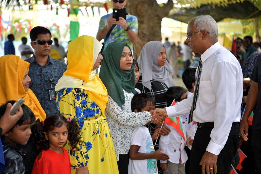 ޑިސެމްބަރ 10، 2018: ރައީސް ސޯލިހު އއ. އުކުޅަހަށް ވަޑައިގަތުނ -- ފޮޓޯ/ ރައީސް އޮފީސް