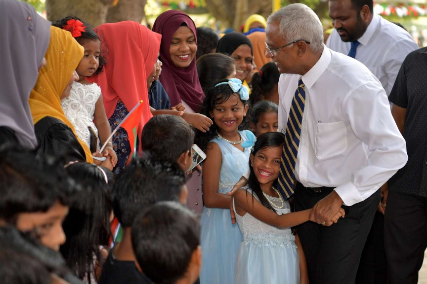 ޑިސެމްބަރ 10، 2018: ރައީސް ސޯލިހު އއ. އުކުޅަހަށް ވަޑައިގަތުނ -- ފޮޓޯ/ ރައީސް އޮފީސް