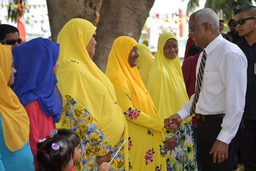 ޑިސެމްބަރ 10، 2018: ރައީސް ސޯލިހު އއ. އުކުޅަހަށް ވަޑައިގަތުނ -- ފޮޓޯ/ ރައީސް އޮފީސް
