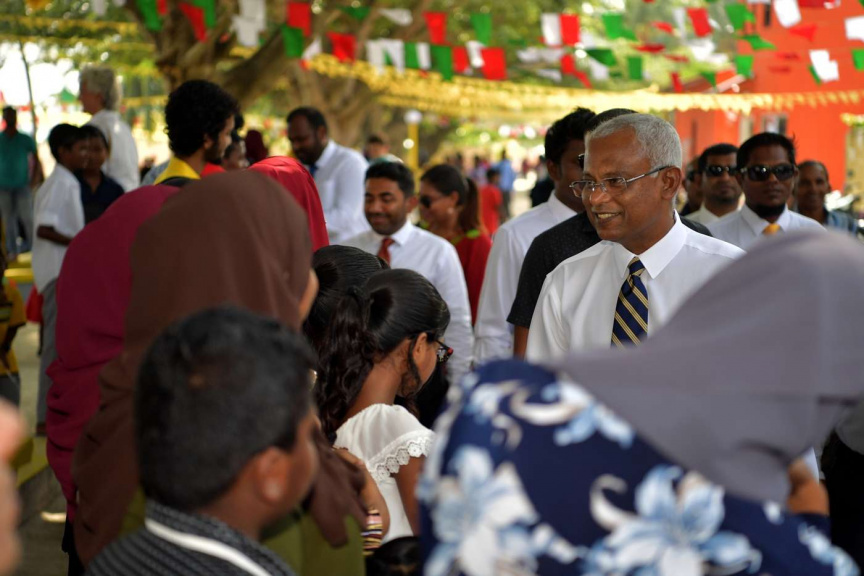 ޑިސެމްބަރ 10، 2018: ރައީސް ސޯލިހު އއ. އުކުޅަހަށް ވަޑައިގަތުނ -- ފޮޓޯ/ ރައީސް އޮފީސް