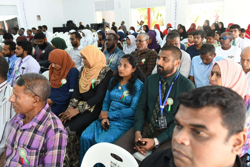 ދިވެހީންގެ އެއްބައިވަންތަކަމުގެ ދުވަހުގެ ރަސްމީ ޖަލްސާ -- ފޮޓޯ/ ރައީސް އޮފީސް