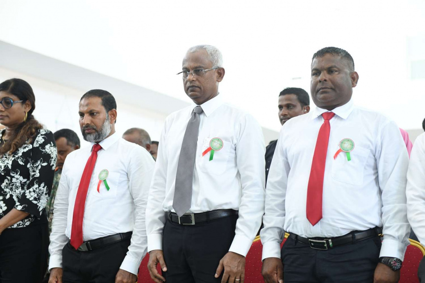 ދިވެހީންގެ އެއްބައިވަންތަކަމުގެ ދުވަހުގެ ރަސްމީ ޖަލްސާ -- ފޮޓޯ/ ރައީސް އޮފީސް
