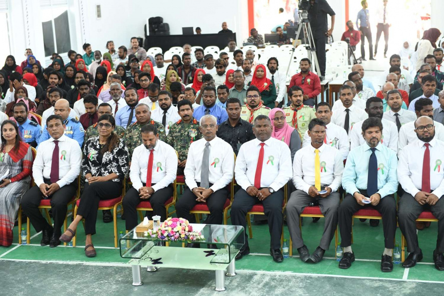 ދިވެހީންގެ އެއްބައިވަންތަކަމުގެ ދުވަހުގެ ރަސްމީ ޖަލްސާ -- ފޮޓޯ/ ރައީސް އޮފީސް