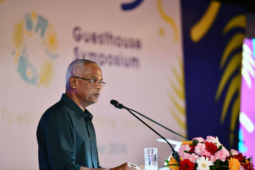 ގެސްޓްހައުސް ސިމްޕޯޒިއަމް 2018 ނިންމުމުގެ ރަސްމިއްޔާތުގެ ތެރެއިން -- ފޮޓޯ/ ރައީސް އޮފީސް