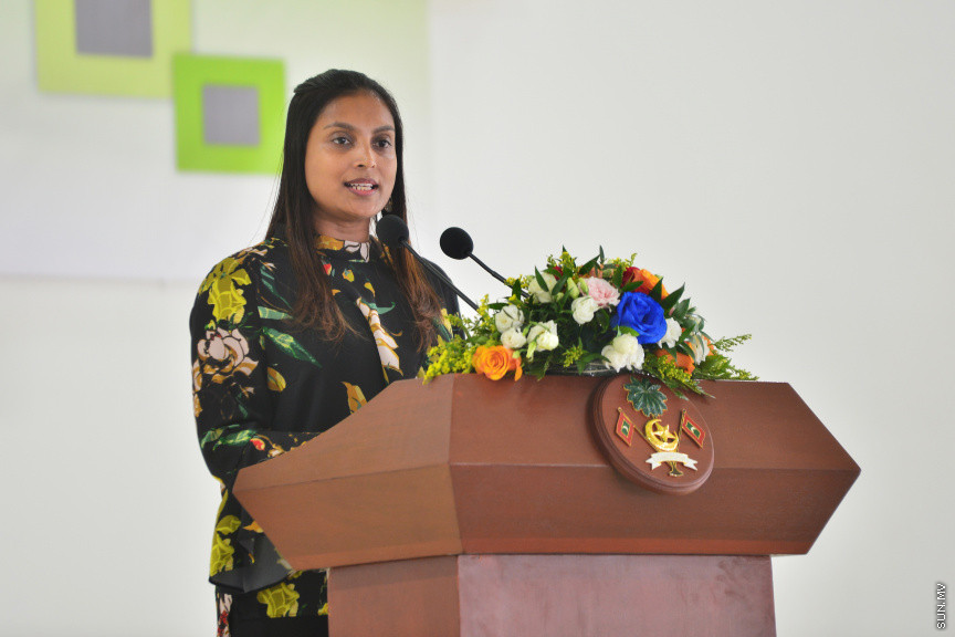 "ހުރަވީ" ސްކޫލު ހުޅުވައިދިނުމުގެ ރަސްމިއްޔާތުގެ ތެރެއިން--- ސަން ފޮޓޯ/ އަހުމަދު އަވްޝަން އިލްޔާސް