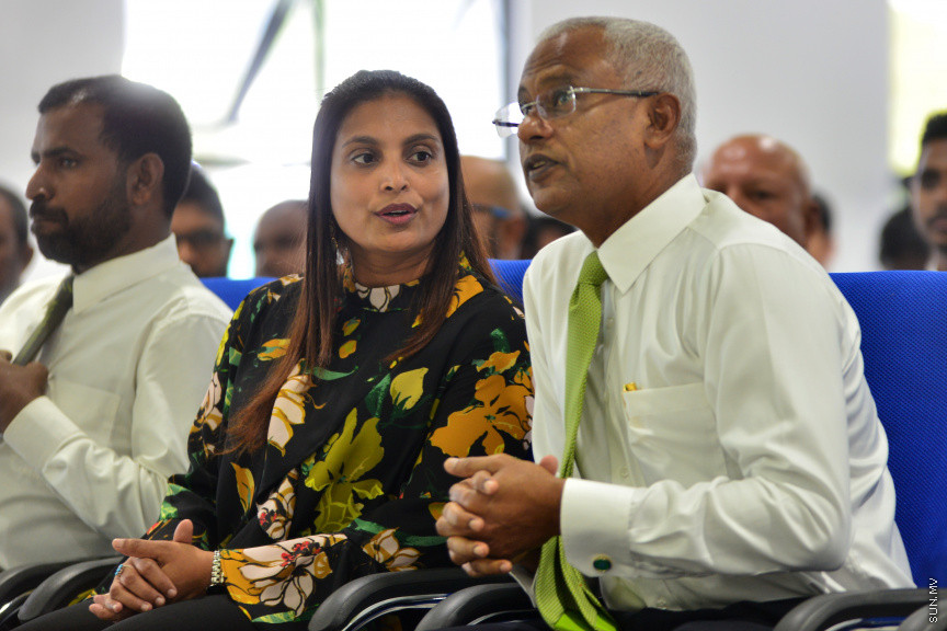 "ހުރަވީ" ސްކޫލު ހުޅުވައިދިނުމުގެ ރަސްމިއްޔާތުގެ ތެރެއިން--- ސަން ފޮޓޯ/ އަހުމަދު އަވްޝަން އިލްޔާސް