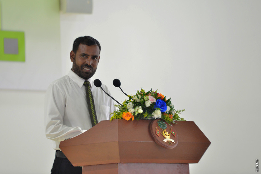"ހުރަވީ" ސްކޫލު ހުޅުވައިދިނުމުގެ ރަސްމިއްޔާތުގެ ތެރެއިން--- ސަން ފޮޓޯ/ އަހުމަދު އަވްޝަން އިލްޔާސް