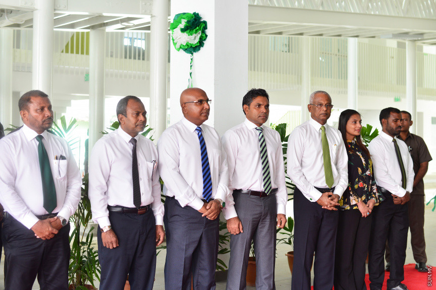 "ހުރަވީ" ސްކޫލު ހުޅުވައިދިނުމުގެ ރަސްމިއްޔާތުގެ ތެރެއިން--- ސަން ފޮޓޯ/ އަހުމަދު އަވްޝަން އިލްޔާސް