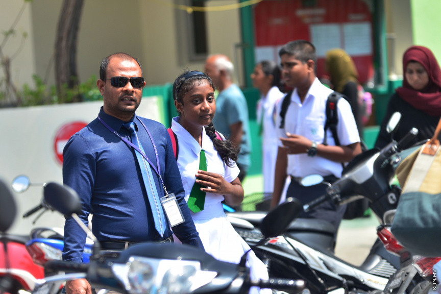 13 ޖެނުއަރީ 2019: ދިރާސީ އާ އަހަރަށް  ފަހު ސްކޫލްތައް ހުޅުވުން -- ސަން ފޮޓޯ/ އަހުމަދު އަވްޝަން އިލްޔާސް
