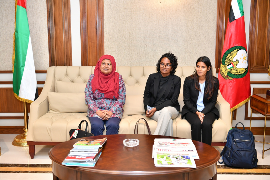 ރައީސް އިބްރާހިމް މުހައްމަދު ސޯލިހު ޔޫއޭއީ އަށް ކުރައްވަމުން ގެންދަވާ ދަތުރުފުޅުގެ ތެރެއިން -- ފޮޓޯ/ ރައީސް އޮފީސް