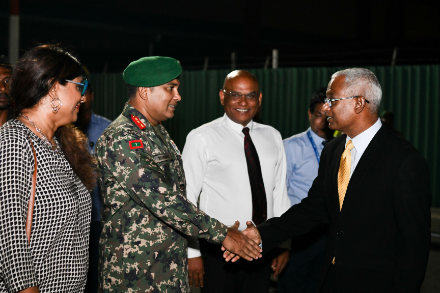 ރައީސް އިބްރާހިމް މުހައްމަދު ސޯލިހު ޔޫއޭއީ އަށް ކުރައްވަމުން ގެންދަވާ ދަތުރުފުޅުގެ ތެރެއިން -- ފޮޓޯ/ ރައީސް އޮފީސް