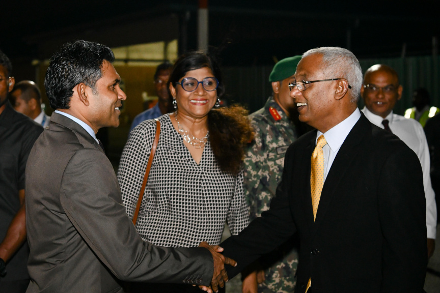 ރައީސް އިބްރާހިމް މުހައްމަދު ސޯލިހު ޔޫއޭއީ އަށް ކުރައްވަމުން ގެންދަވާ ދަތުރުފުޅުގެ ތެރެއިން -- ފޮޓޯ/ ރައީސް އޮފީސް